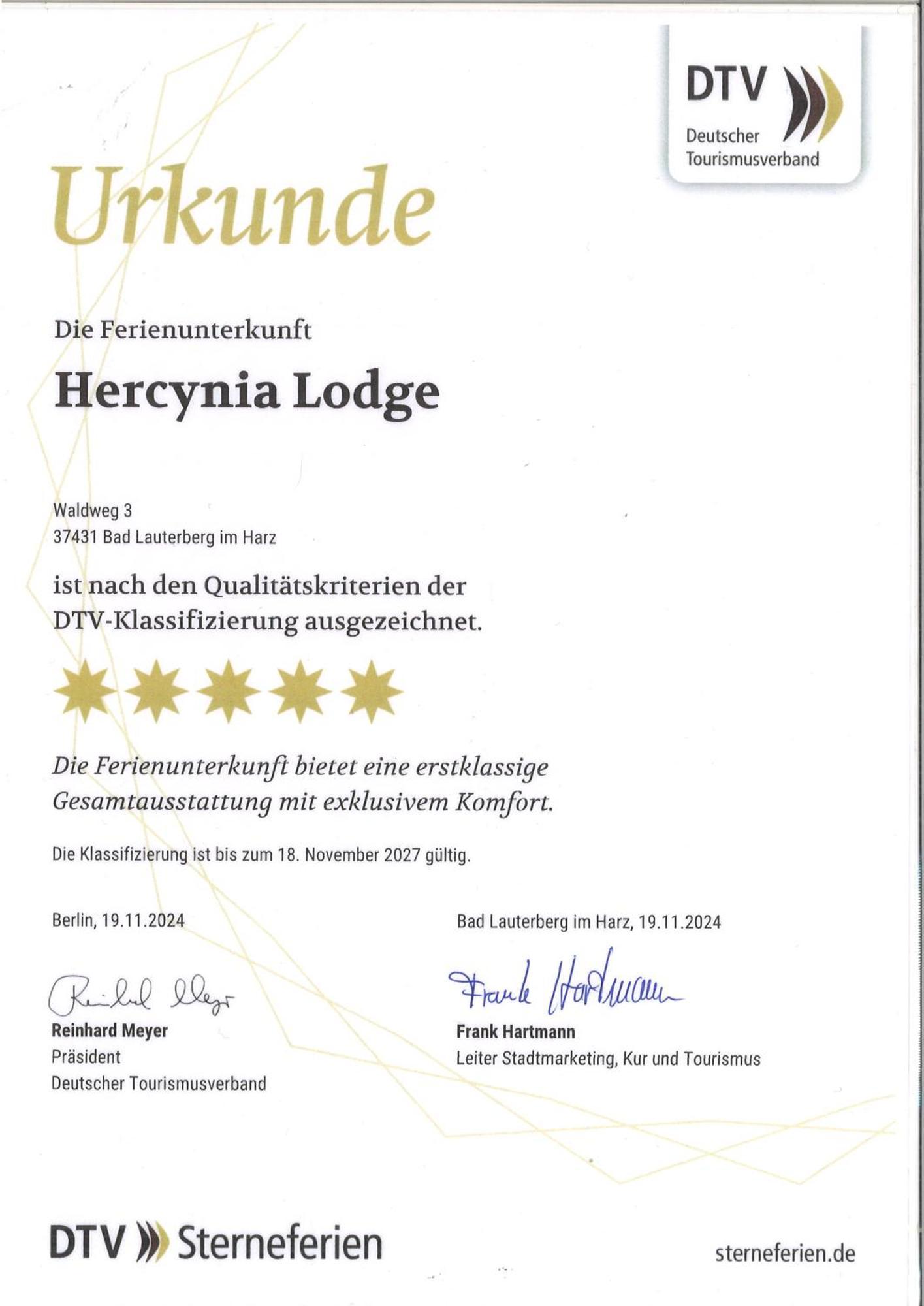 Hercynia Lodge バート・ラウターベルク エクステリア 写真